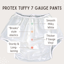 Protex TUFFY 7 Gauge: WHITE Thicker Covers