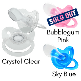 Fixx Adult CLEAR Pacifier Size 10