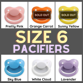 Adult Oral Soother: Size 6 Pacifier